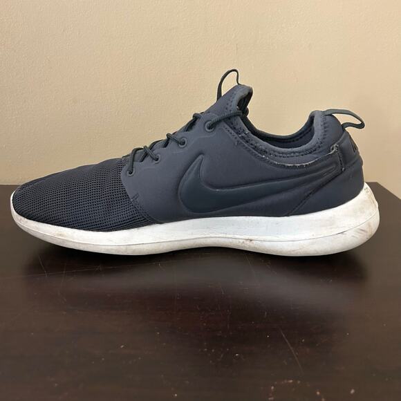 Nike Roshe Two Men's Blue Running Shoes - Picture 5 of 7